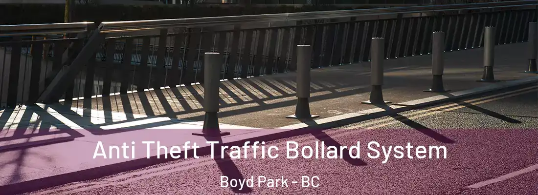  Anti Theft Traffic Bollard System Boyd Park - BC