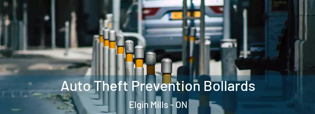  Auto Theft Prevention Bollards Elgin Mills - ON