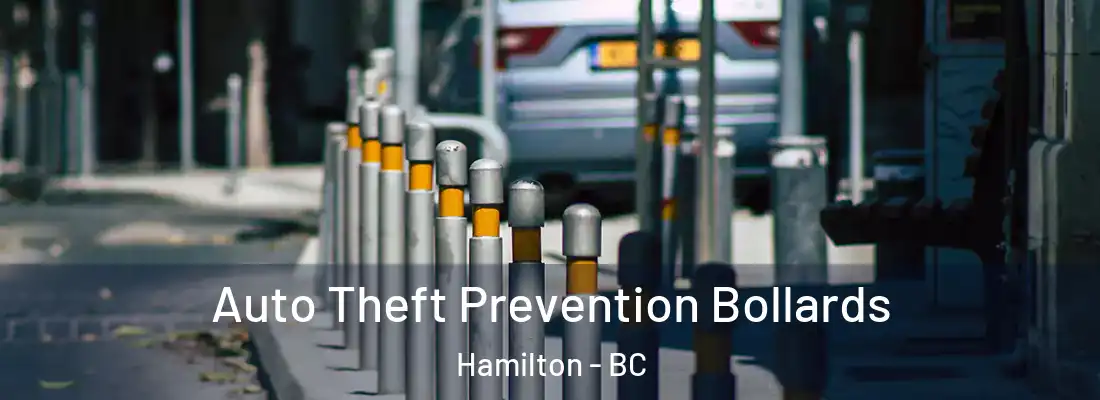  Auto Theft Prevention Bollards Hamilton - BC