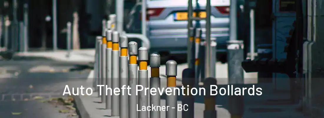  Auto Theft Prevention Bollards Lackner - BC