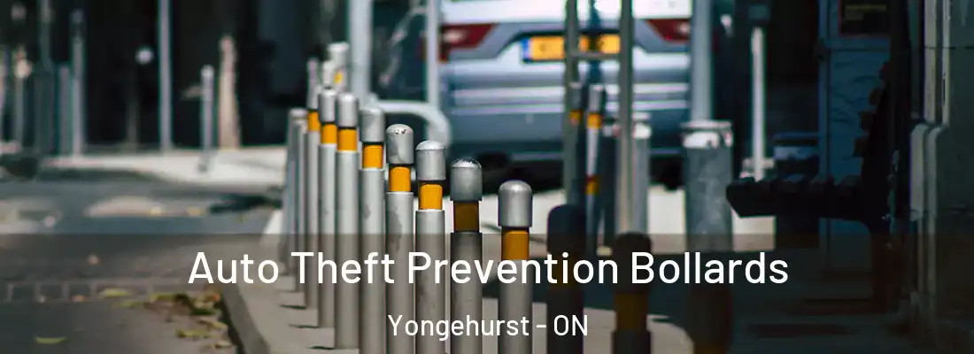  Auto Theft Prevention Bollards Yongehurst - ON