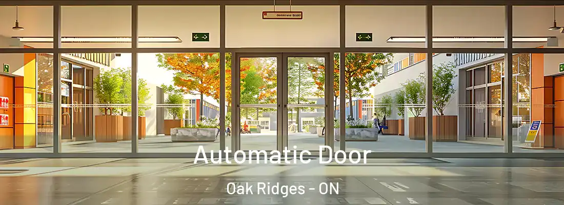  Automatic Door Oak Ridges - ON
