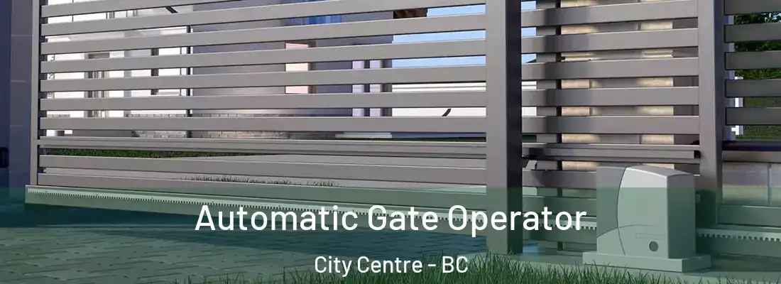  Automatic Gate Operator City Centre - BC
