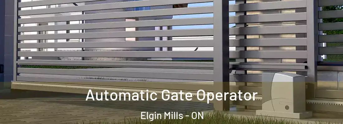  Automatic Gate Operator Elgin Mills - ON
