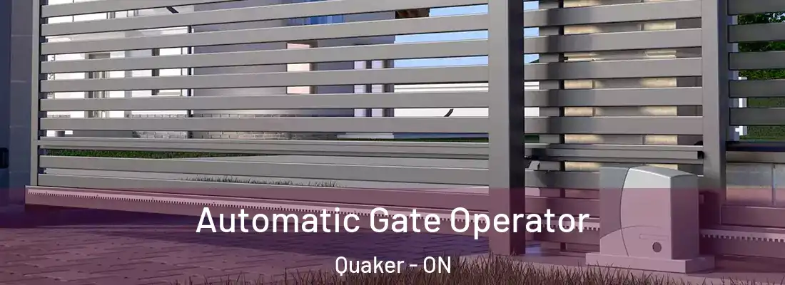  Automatic Gate Operator Quaker - ON