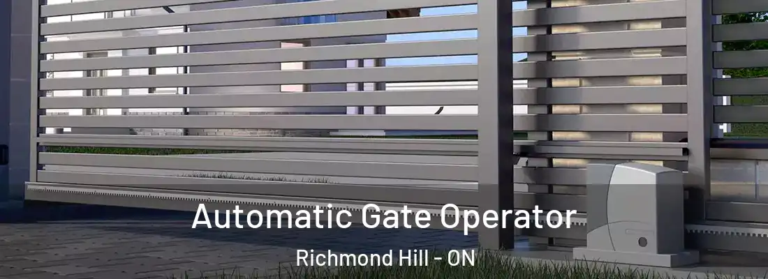  Automatic Gate Operator Richmond Hill - ON