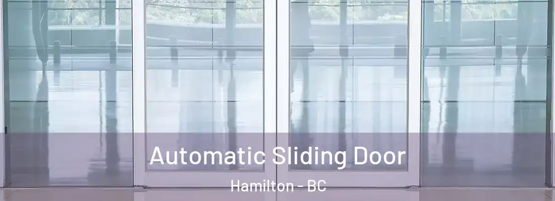  Automatic Sliding Door Hamilton - BC