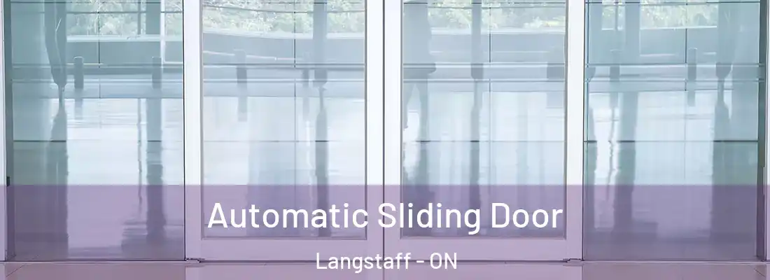 Automatic Sliding Door Langstaff - ON