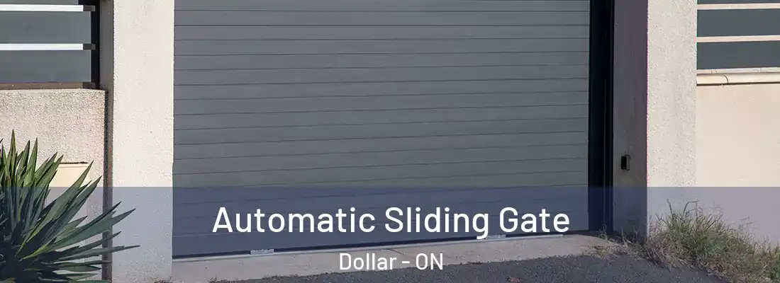  Automatic Sliding Gate Dollar - ON