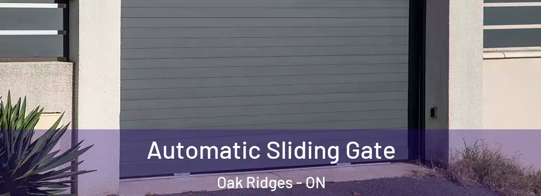  Automatic Sliding Gate Oak Ridges - ON