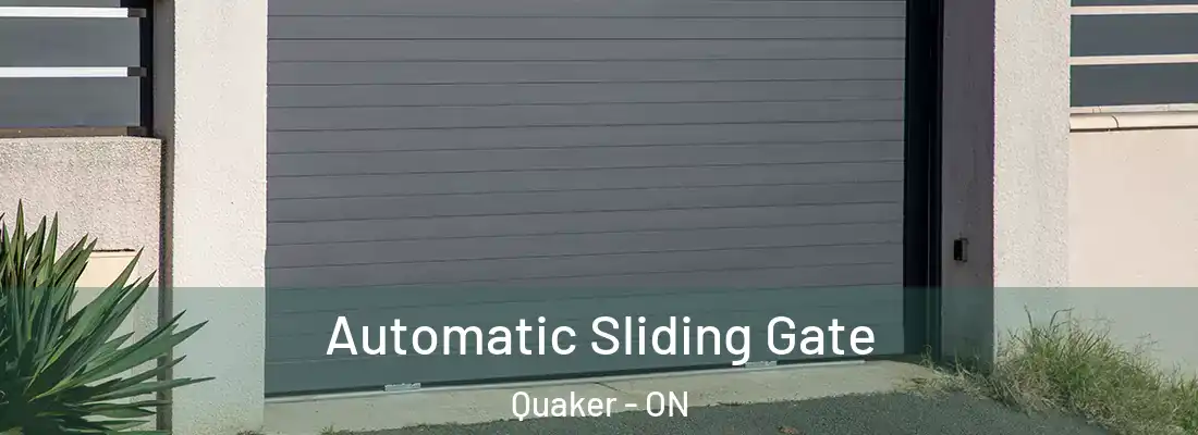  Automatic Sliding Gate Quaker - ON