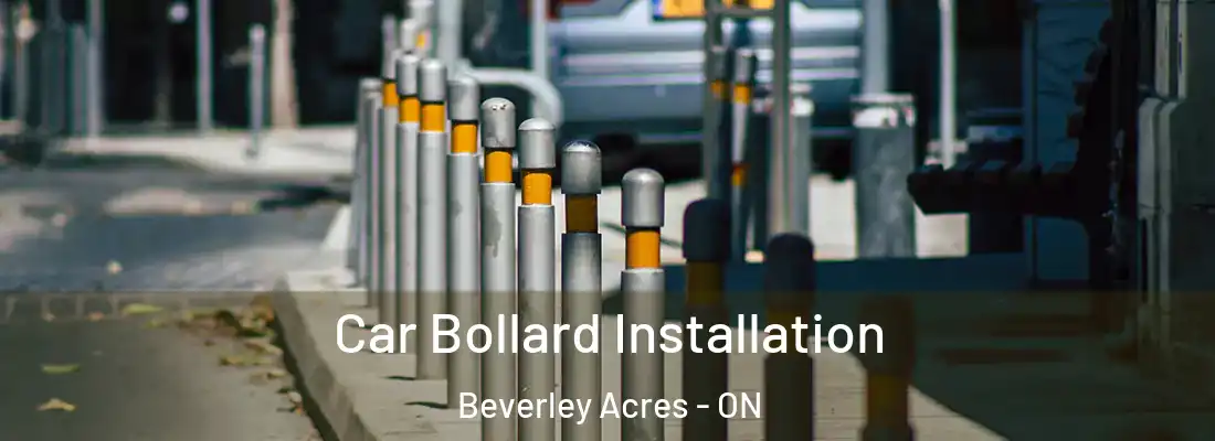  Car Bollard Installation Beverley Acres - ON