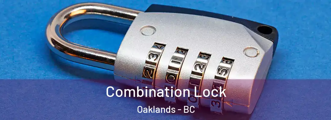  Combination Lock Oaklands - BC