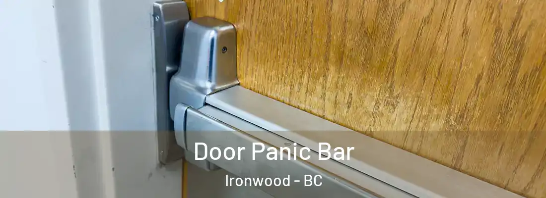  Door Panic Bar Ironwood - BC
