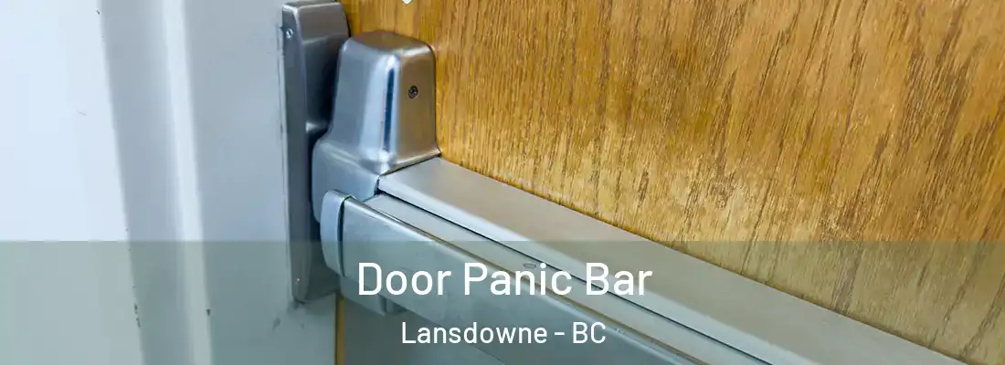  Door Panic Bar Lansdowne - BC