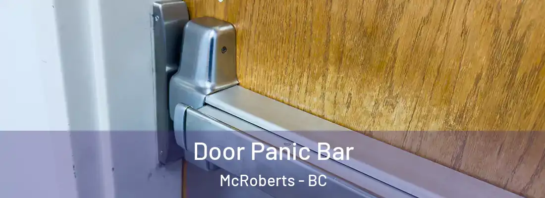  Door Panic Bar McRoberts - BC