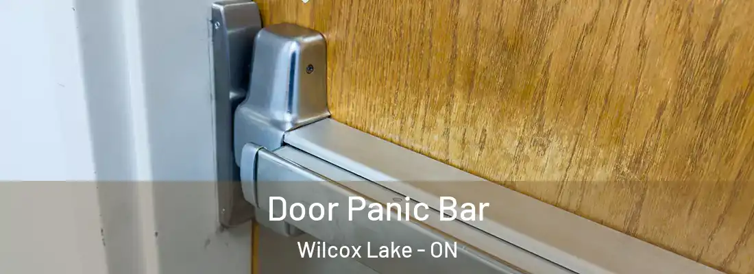  Door Panic Bar Wilcox Lake - ON