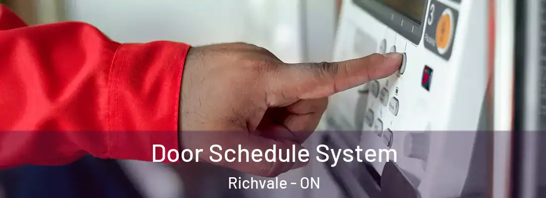  Door Schedule System Richvale - ON