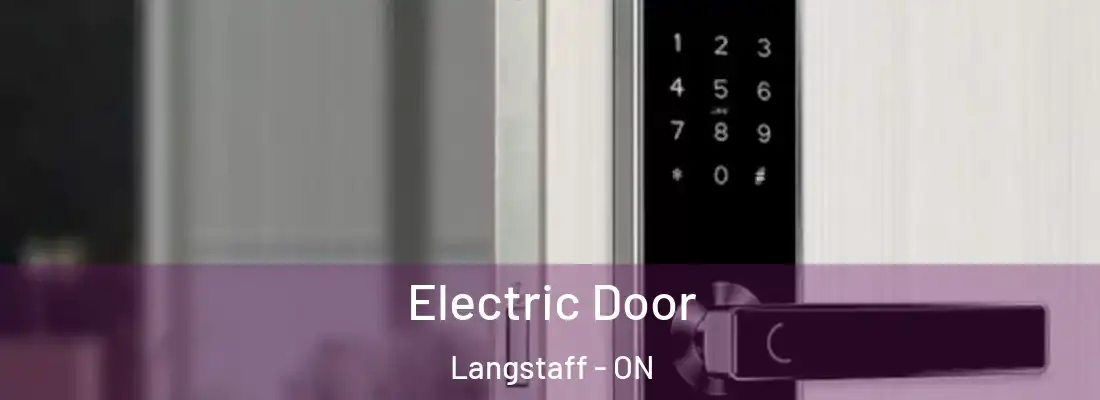  Electric Door Langstaff - ON