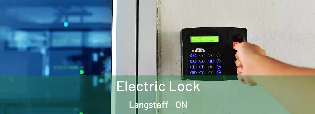  Electric Lock Langstaff - ON