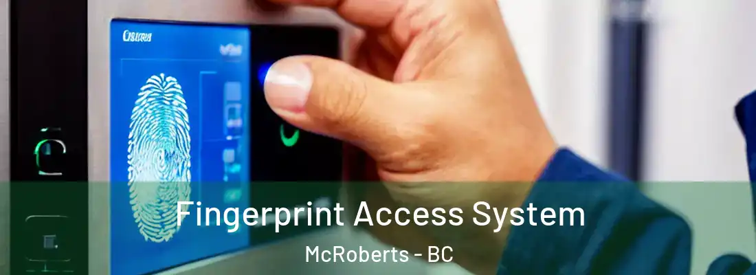  Fingerprint Access System McRoberts - BC