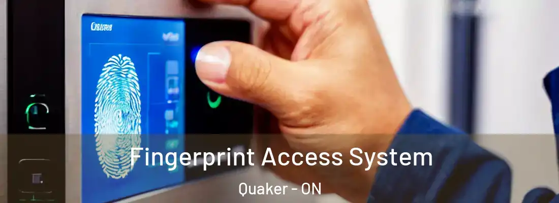  Fingerprint Access System Quaker - ON