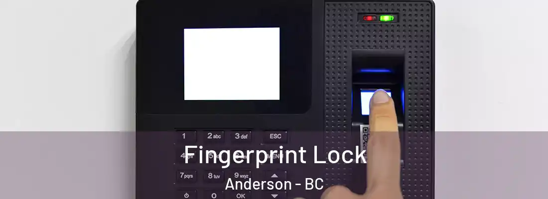  Fingerprint Lock Anderson - BC