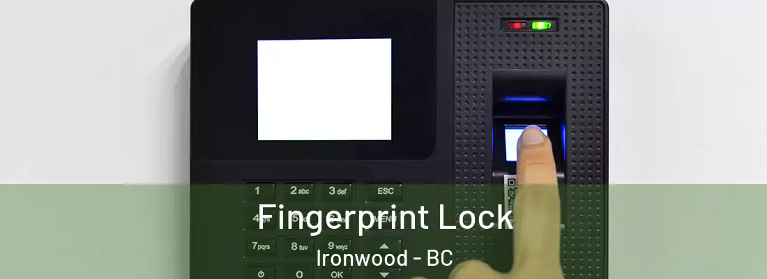  Fingerprint Lock Ironwood - BC