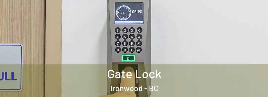  Gate Lock Ironwood - BC