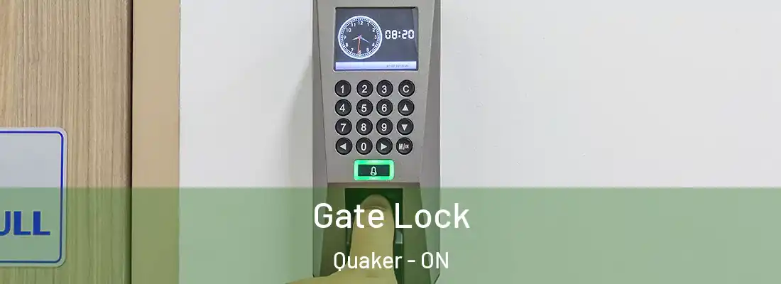  Gate Lock Quaker - ON