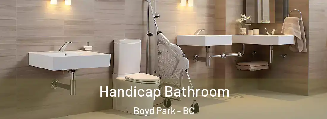  Handicap Bathroom Boyd Park - BC