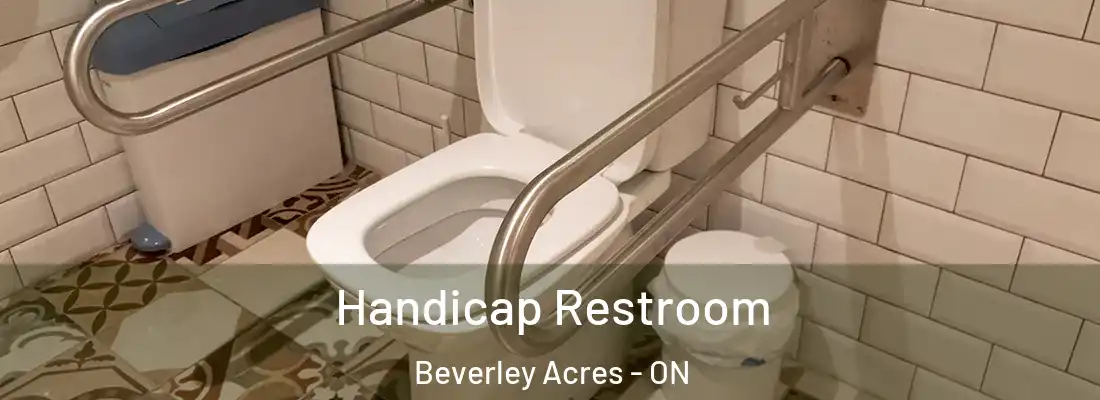  Handicap Restroom Beverley Acres - ON