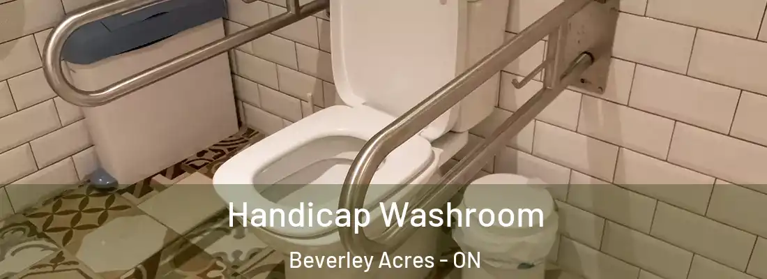  Handicap Washroom Beverley Acres - ON