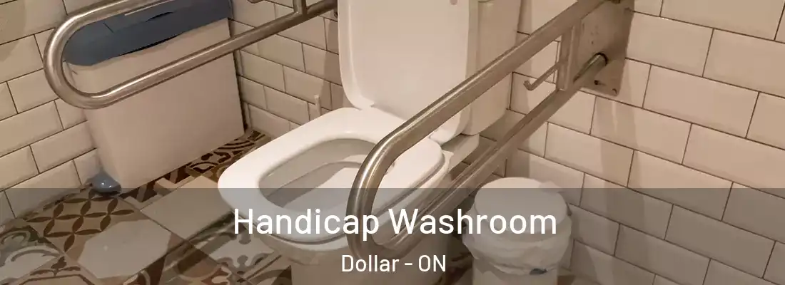  Handicap Washroom Dollar - ON