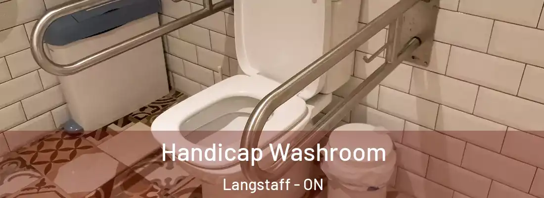  Handicap Washroom Langstaff - ON