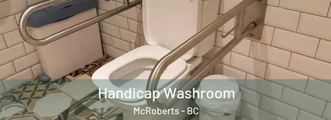  Handicap Washroom McRoberts - BC