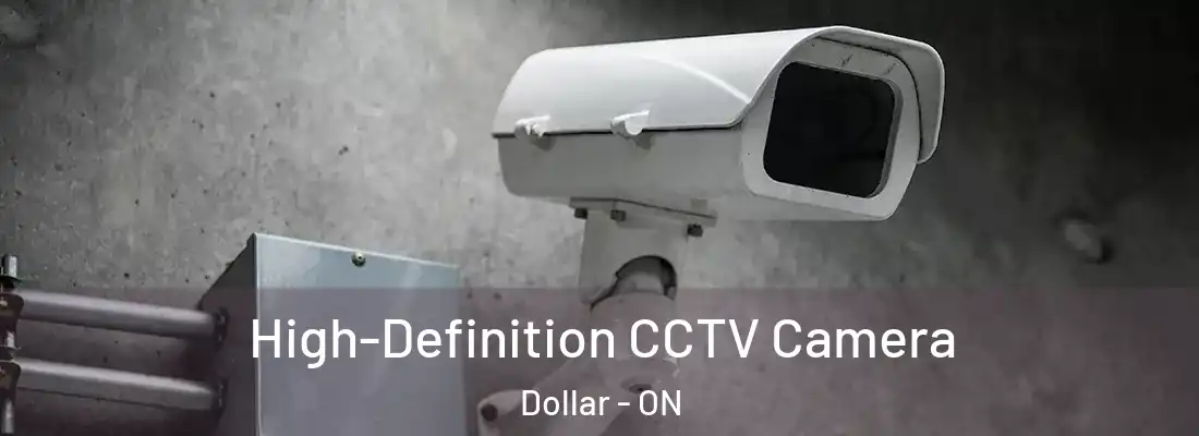  High-Definition CCTV Camera Dollar - ON