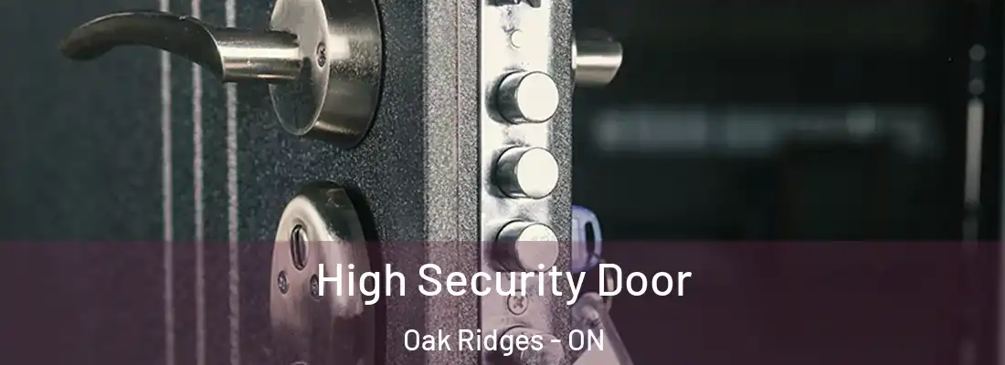  High Security Door Oak Ridges - ON