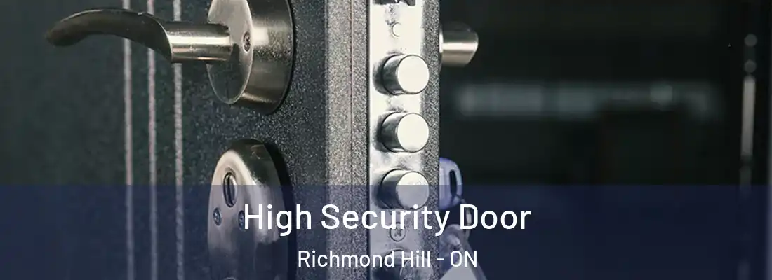  High Security Door Richmond Hill - ON