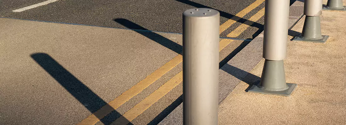 Custom Retractable Barrier Column Installations in Hamilton, BC