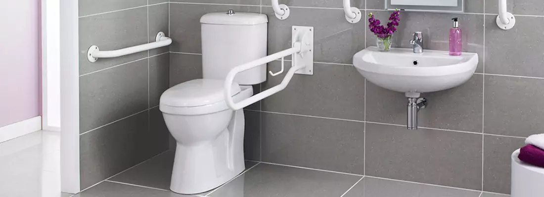 Modern Handicap Bathroom Solutions with Safety Features in Hamilton, BC
