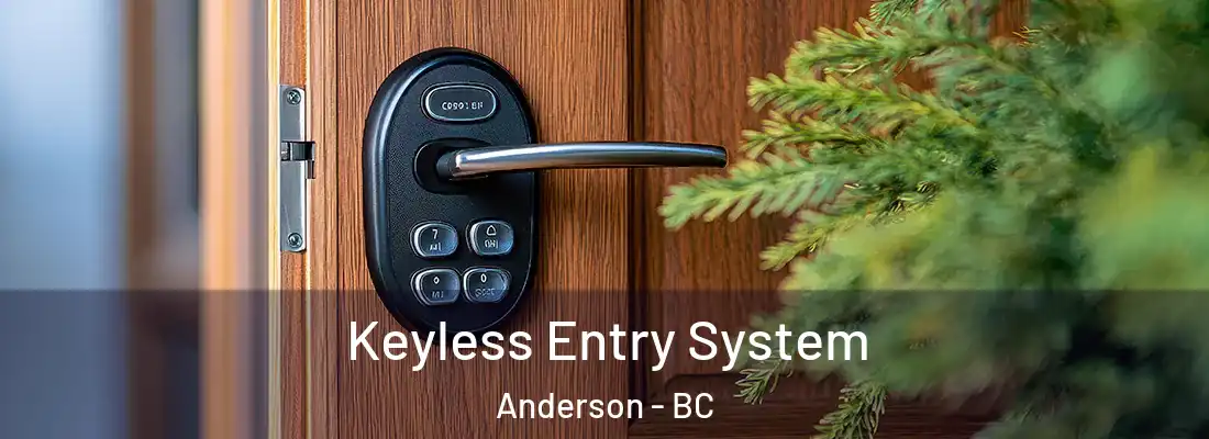  Keyless Entry System Anderson - BC