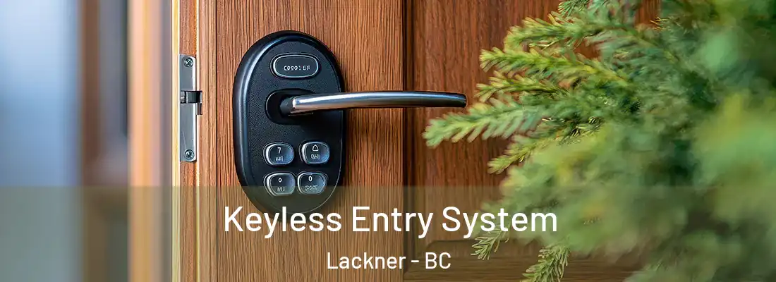  Keyless Entry System Lackner - BC