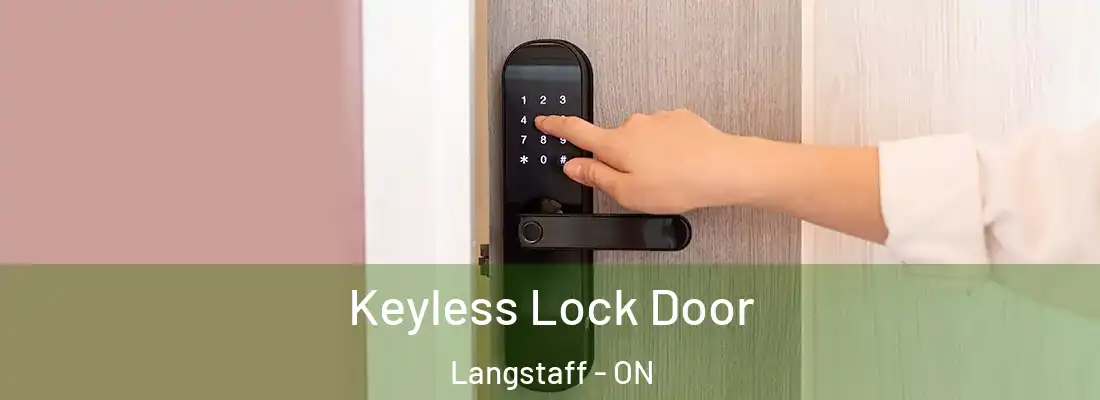  Keyless Lock Door Langstaff - ON