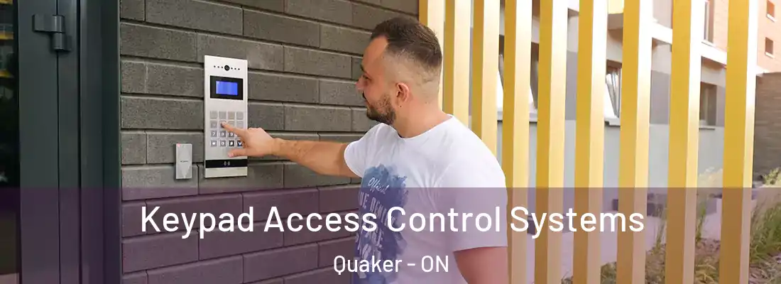  Keypad Access Control Systems Quaker - ON