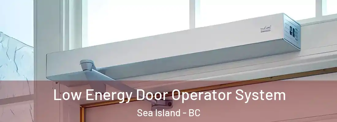  Low Energy Door Operator System Sea Island - BC