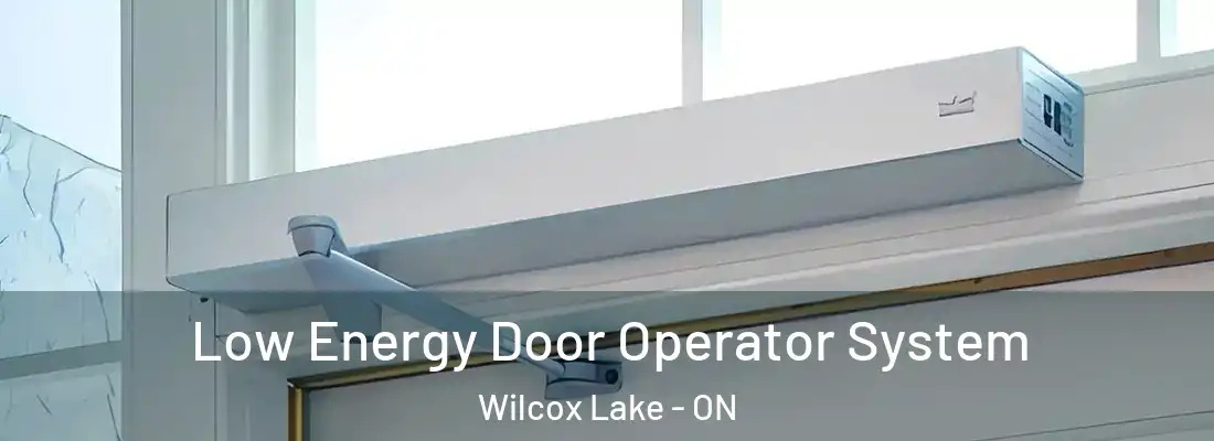 Low Energy Door Operator System Wilcox Lake - ON