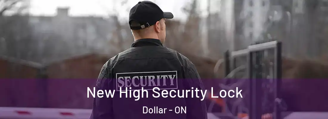  New High Security Lock Dollar - ON
