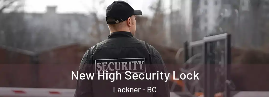  New High Security Lock Lackner - BC