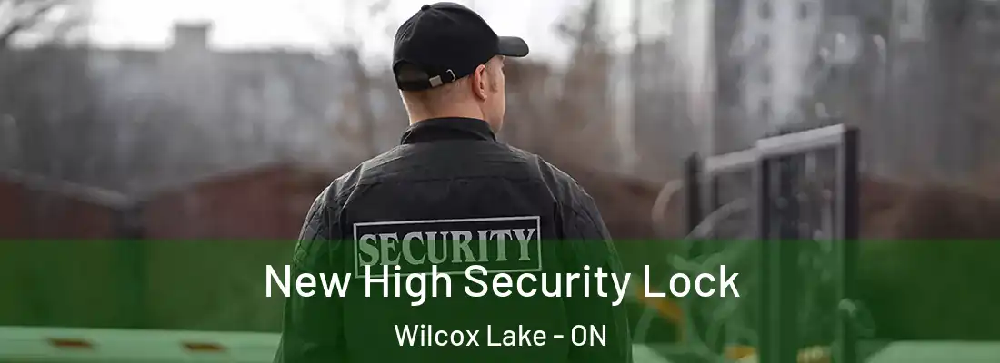  New High Security Lock Wilcox Lake - ON
